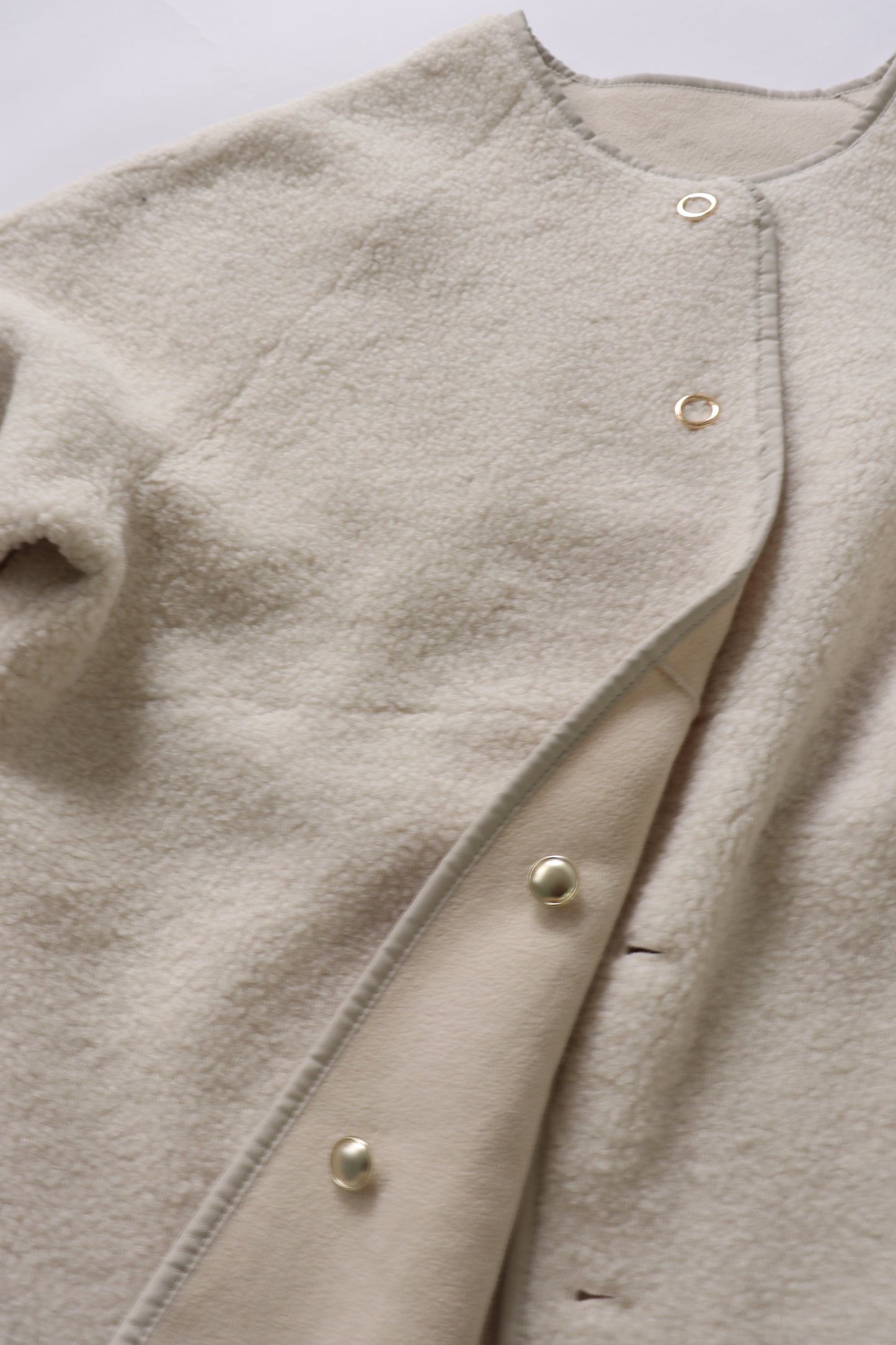 【ACUTA】【PRE ORDER】リバーシブルボアコート