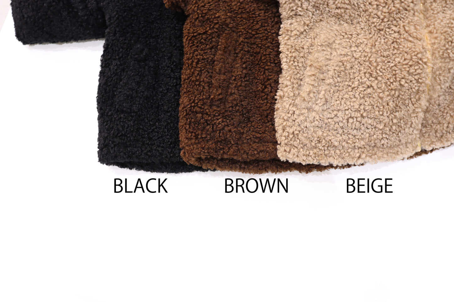 【ACUTA】【PRE ORDER】 スタンドカラーボアブルゾン