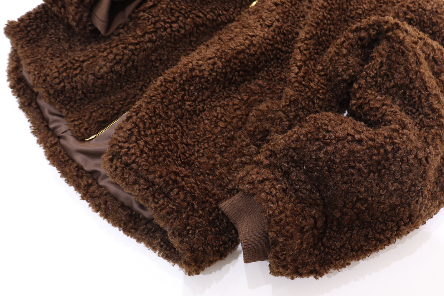 【ACUTA】【PRE ORDER】 スタンドカラーボアブルゾン