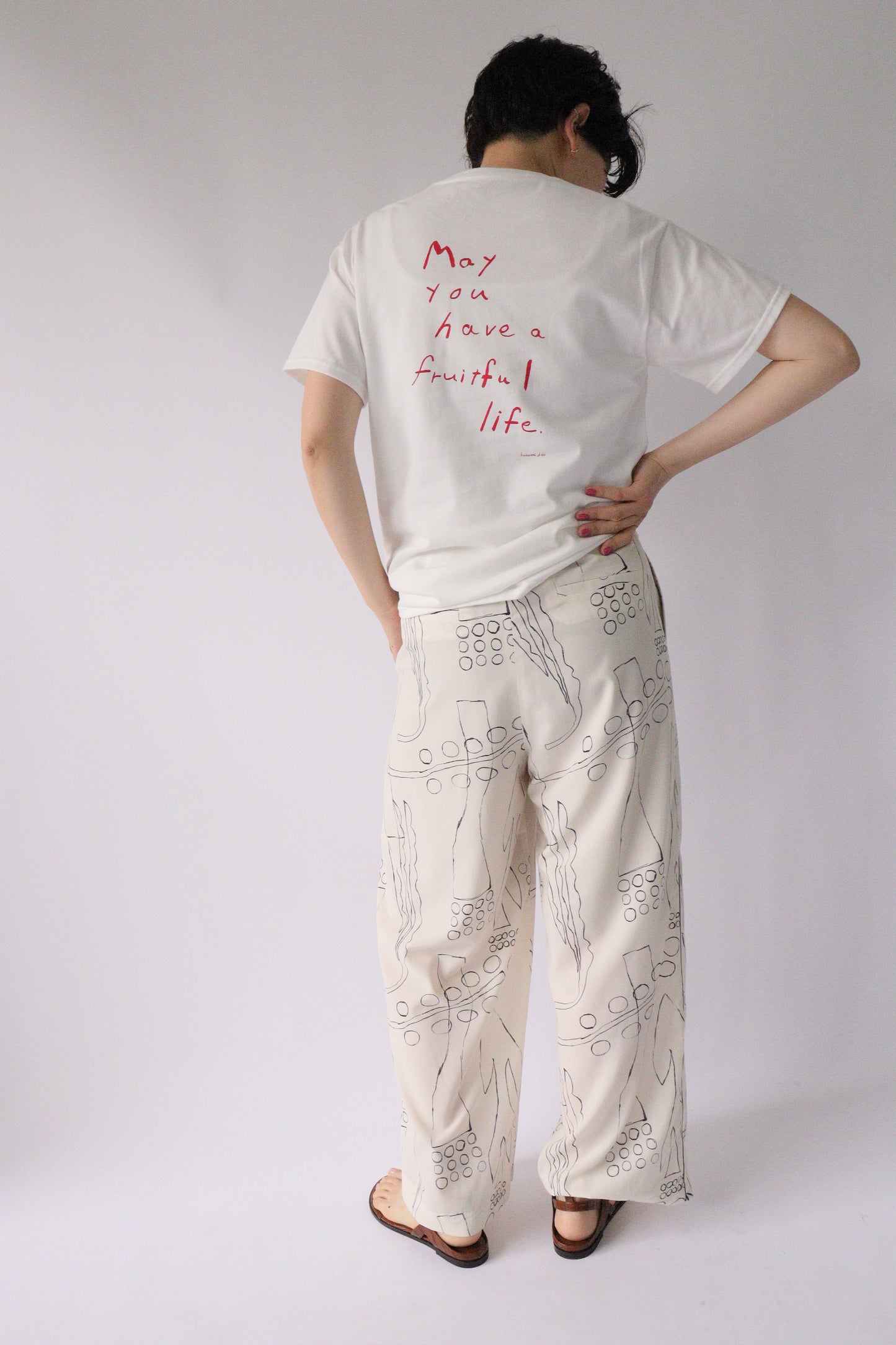 【Kazumi Doi ×ACUTA】バックロゴTシャツ