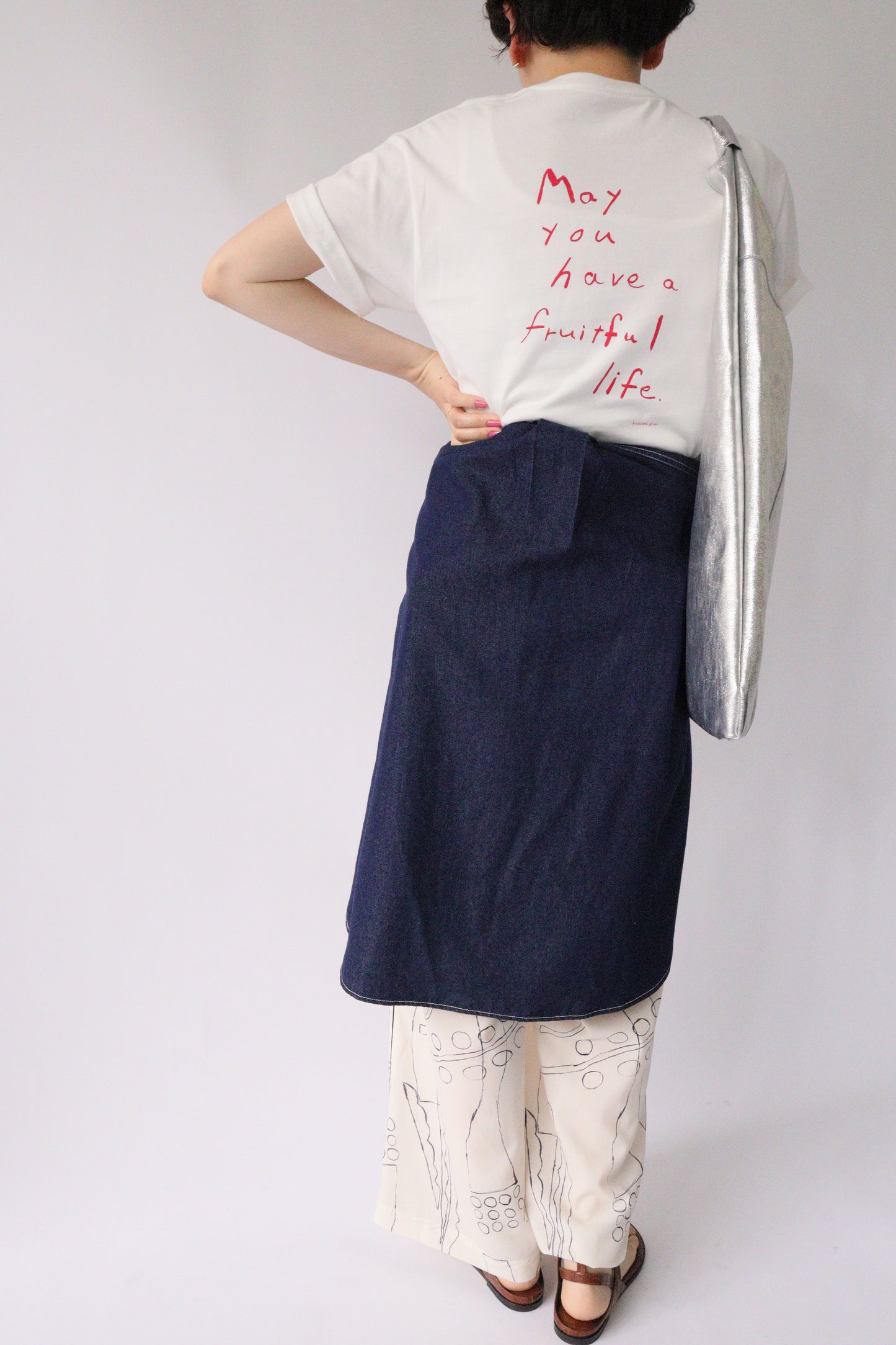 【Kazumi Doi ×ACUTA】バックロゴTシャツ