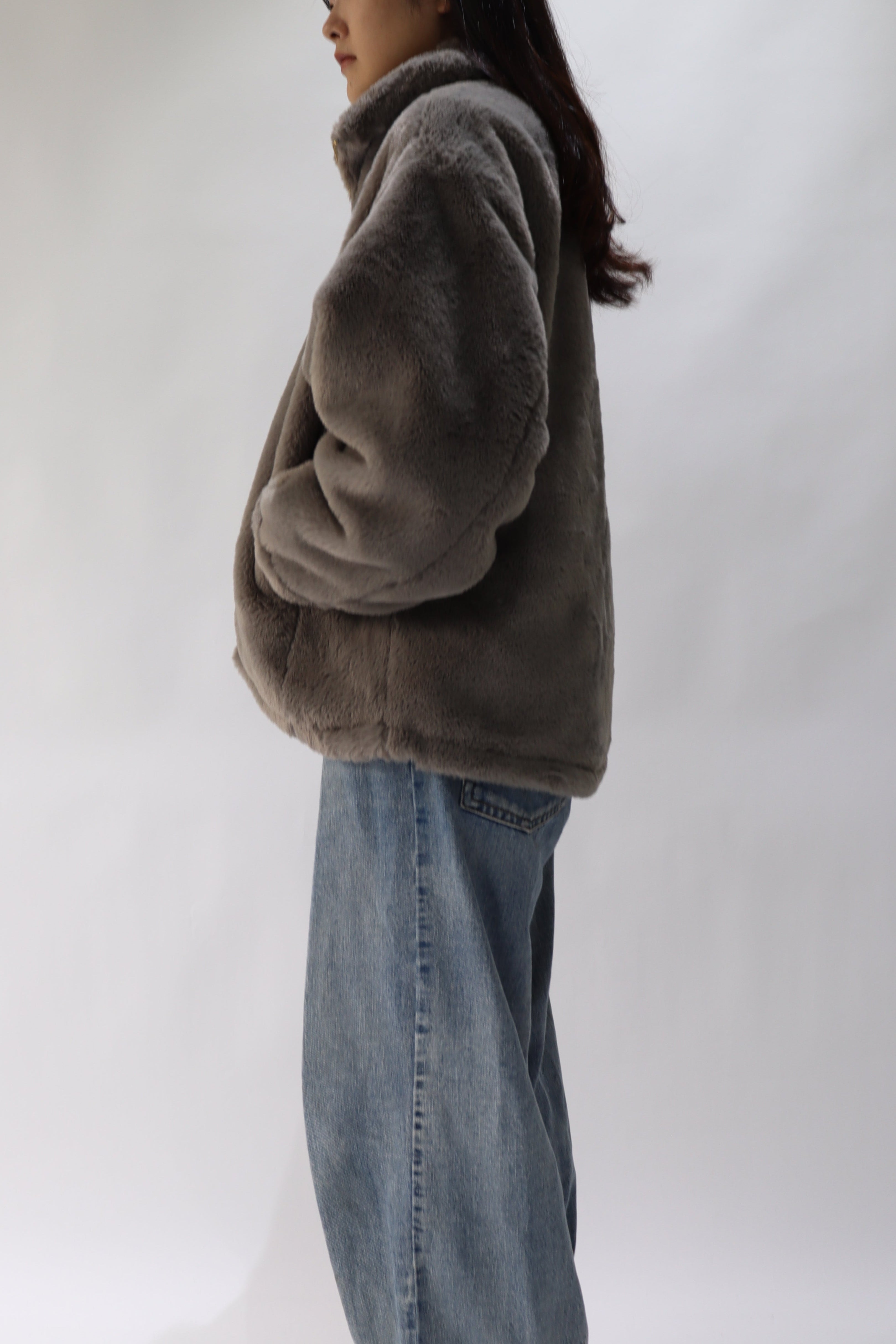 ACUTA アクータ】ファージャケット フェイクファー アウター 30代