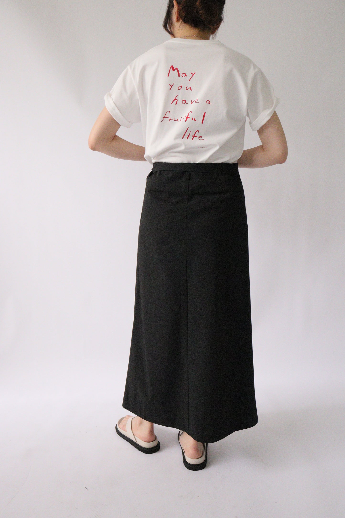 【Kazumi Doi ×ACUTA】バックロゴTシャツ