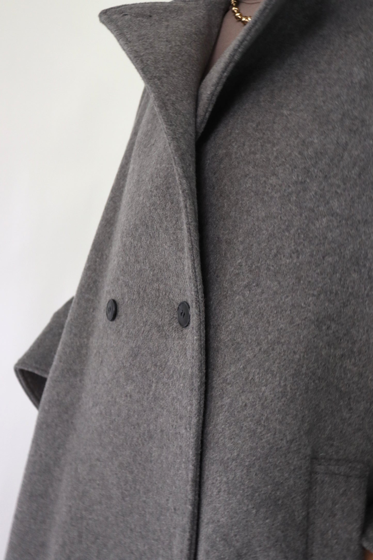 【ACUTA】フレアヨークWOテントコート