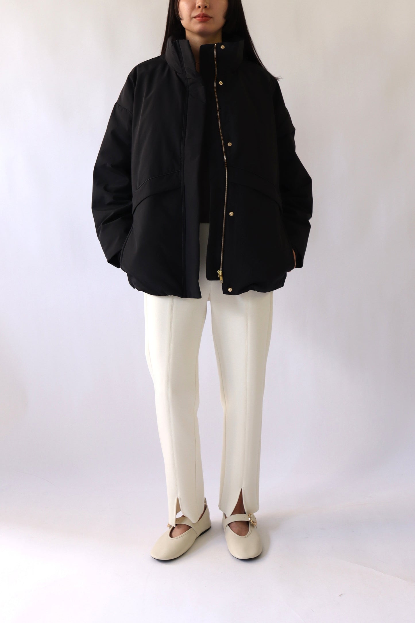 【ACUTA】BIGポケットシームレスダウン