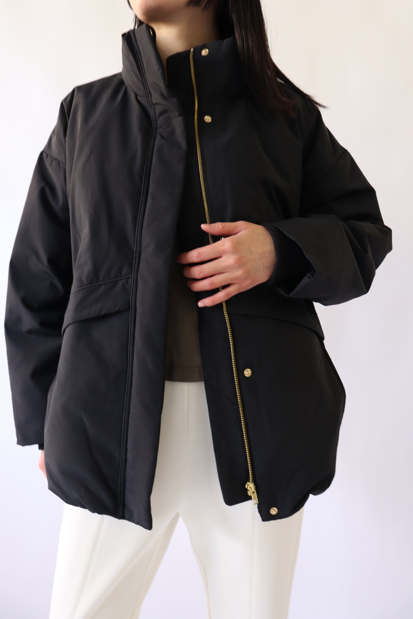 【ACUTA】BIGポケットシームレスダウン