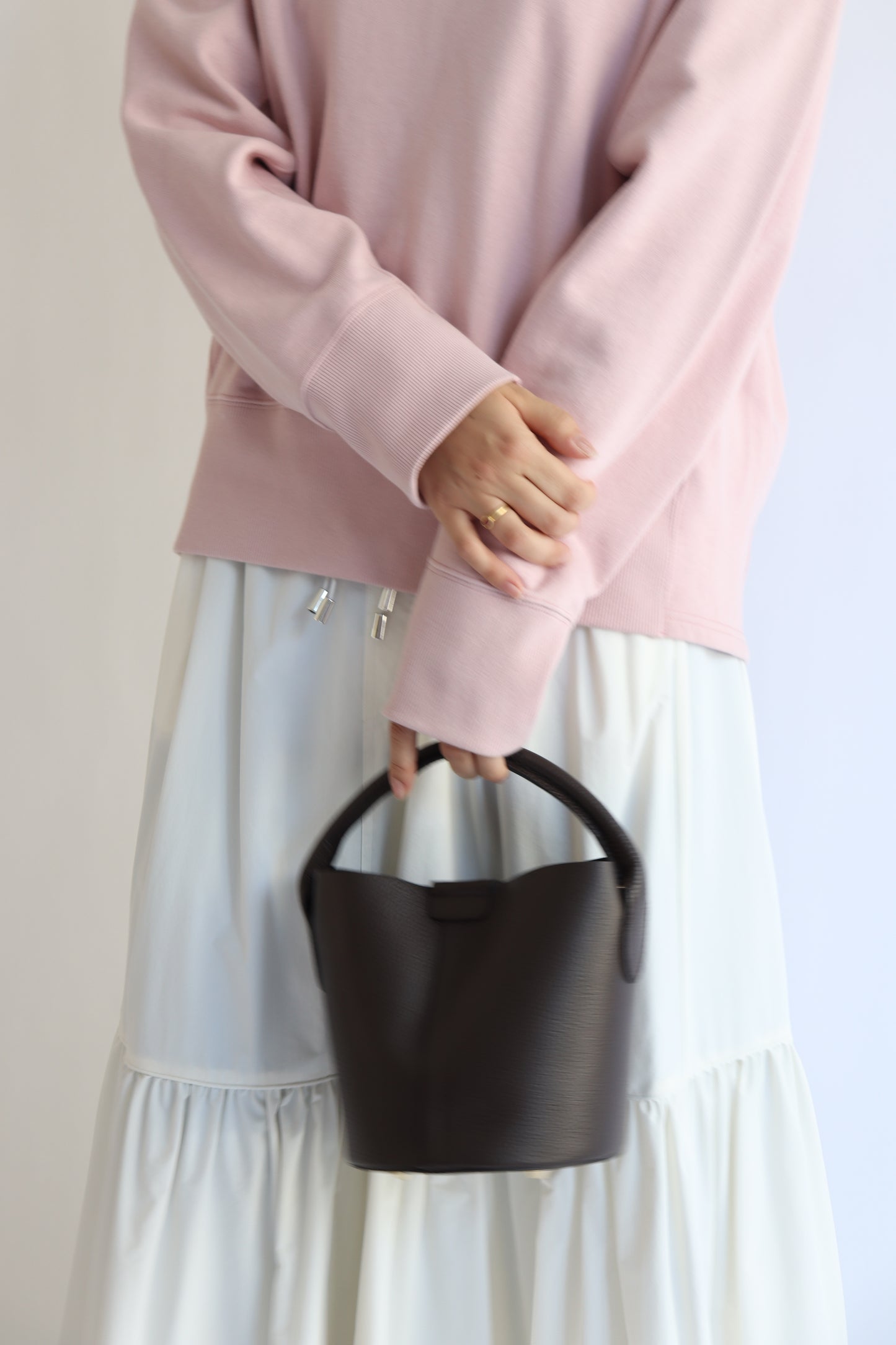 【MILLELA  FIRENZE】ワンハンドルミニバケツバッグ