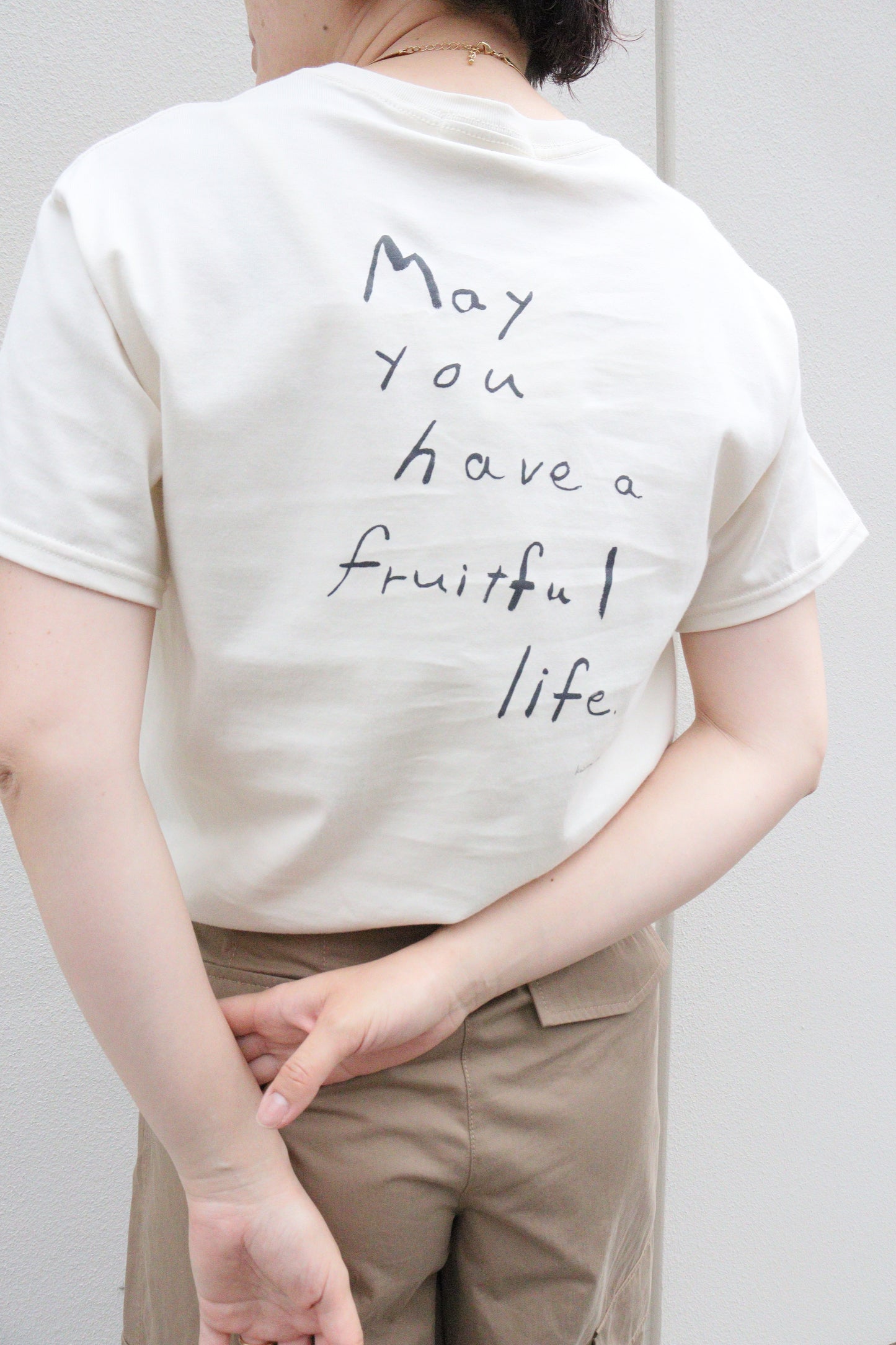 【Kazumi Doi ×ACUTA】バックロゴTシャツ