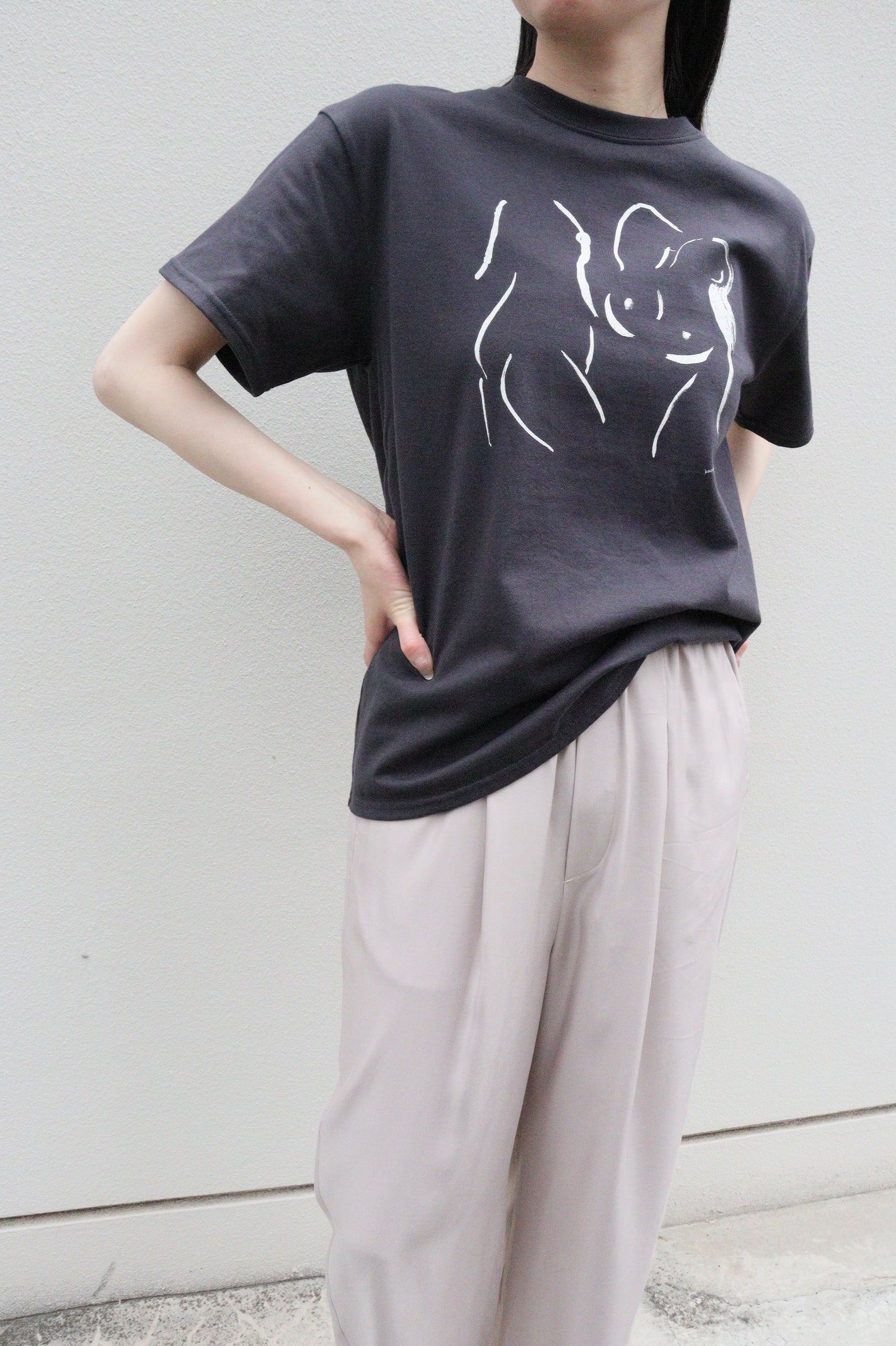 【Kazumi Doi ×ACUTA】Drawing art Tシャツ　