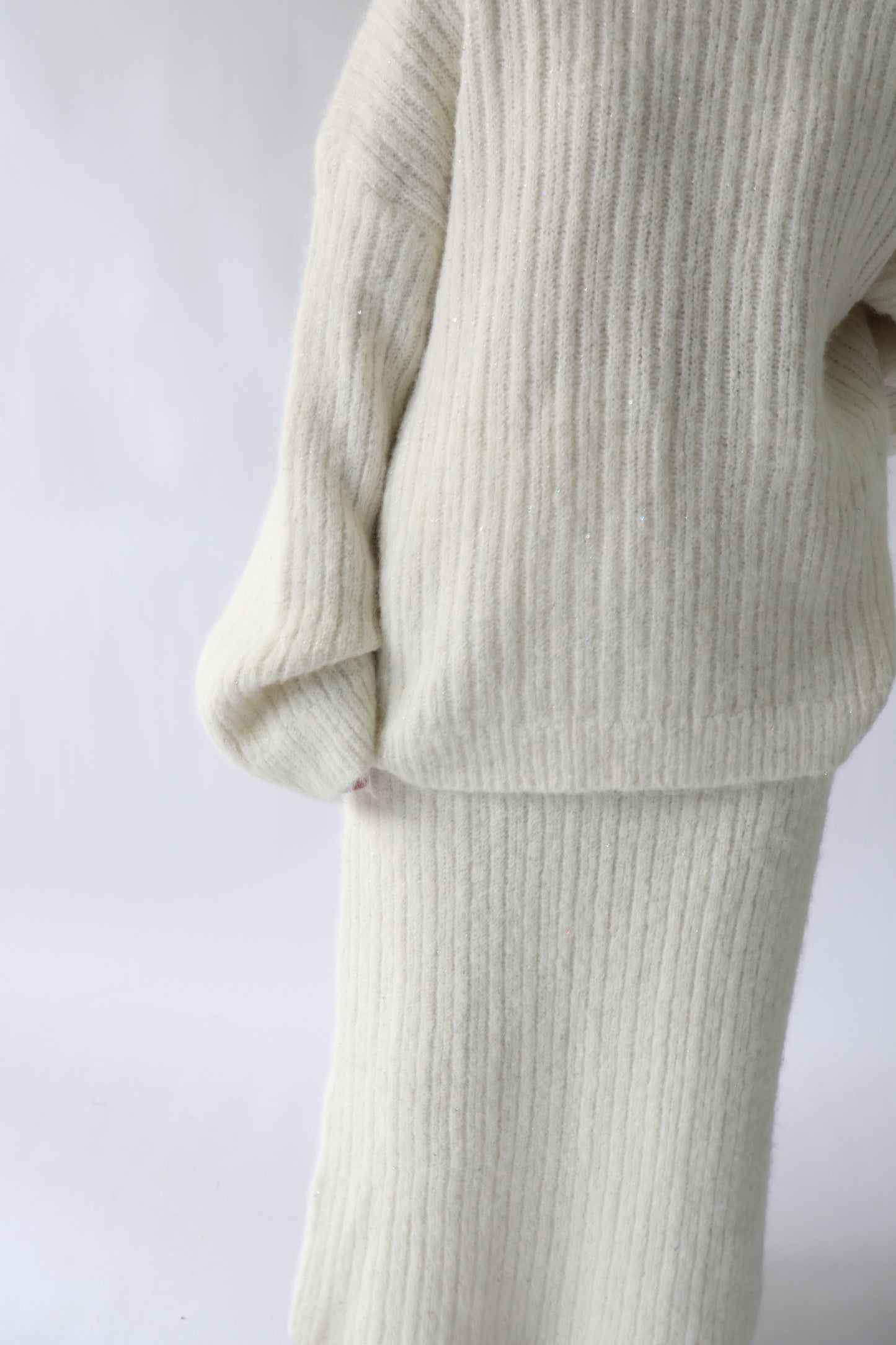 【ACUTA】 スパンコールニットセットアップ