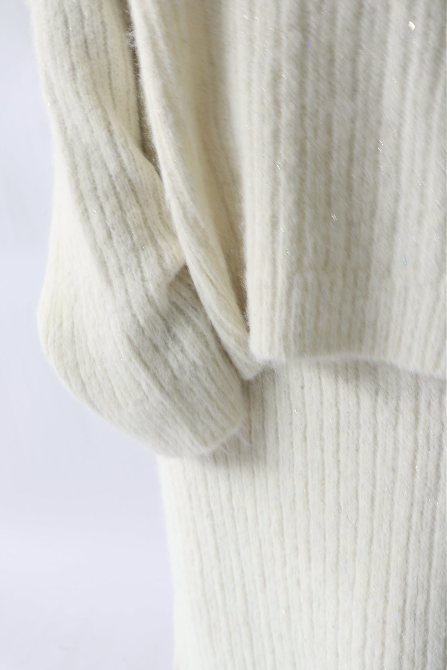 【ACUTA】 スパンコールニットセットアップ