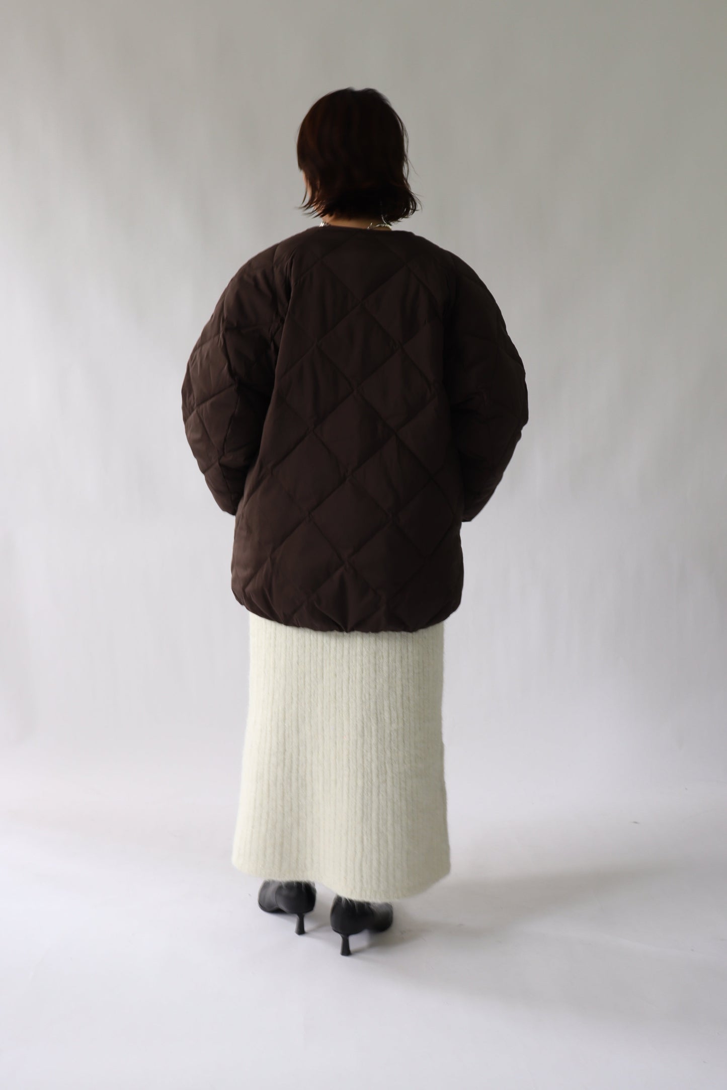 【ACUTA】ストレッチタフタバナナスリーブダウン