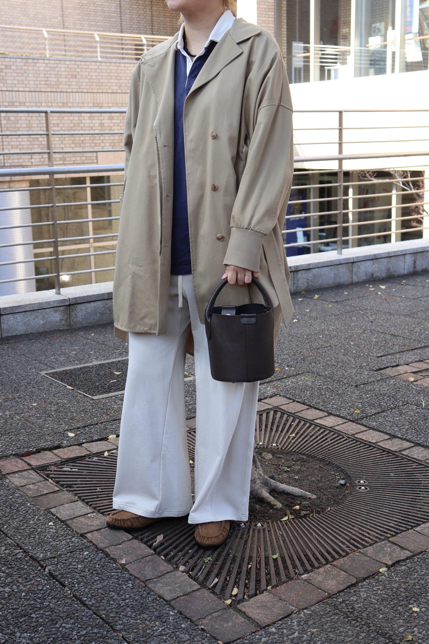 【MILLELA  FIRENZE】ワンハンドルミニバケツバッグ