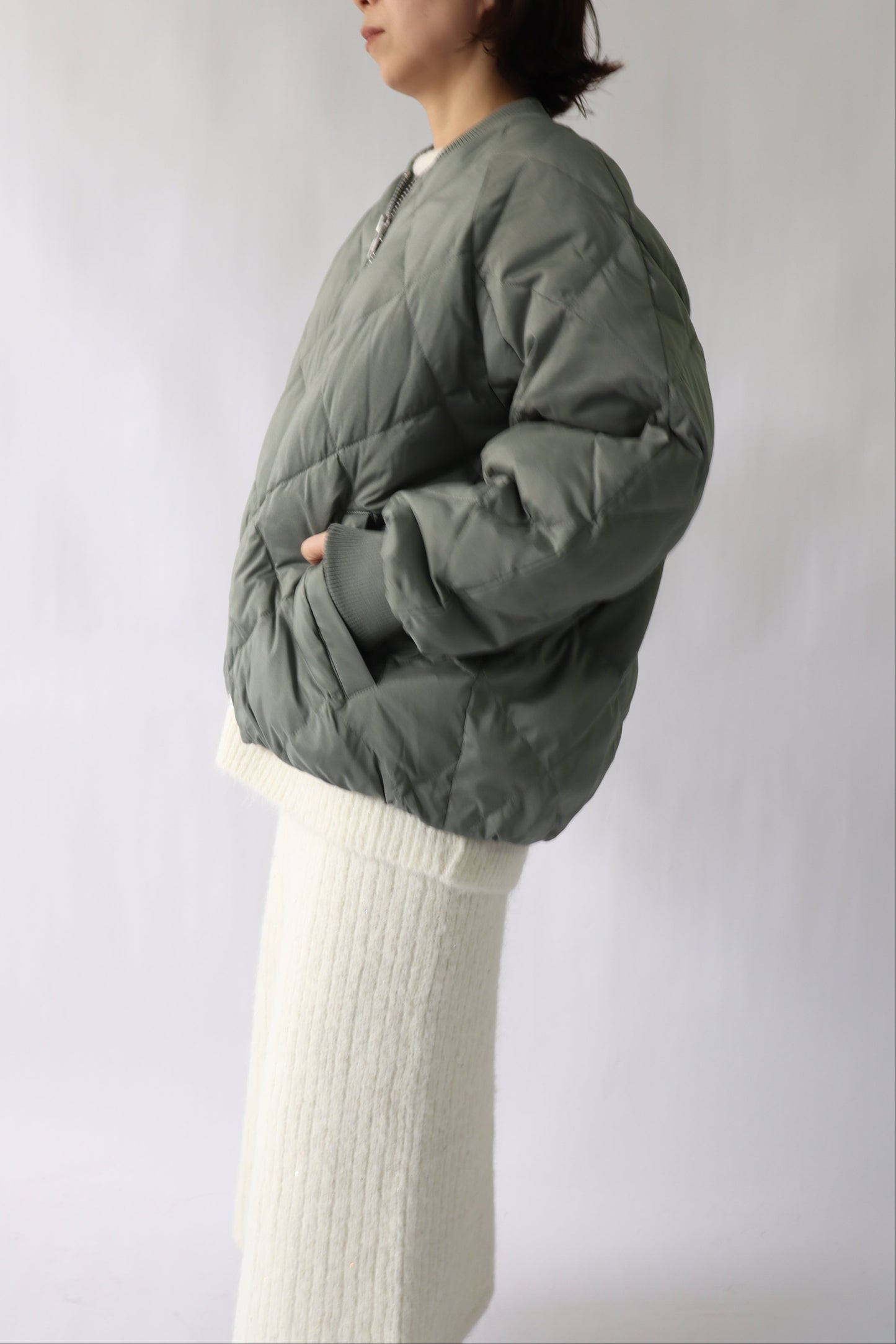 【ACUTA】ストレッチタフタショートダウン