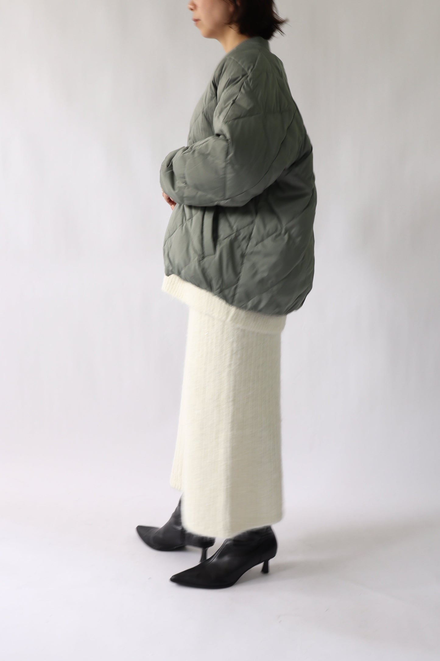 【ACUTA】ストレッチタフタショートダウン