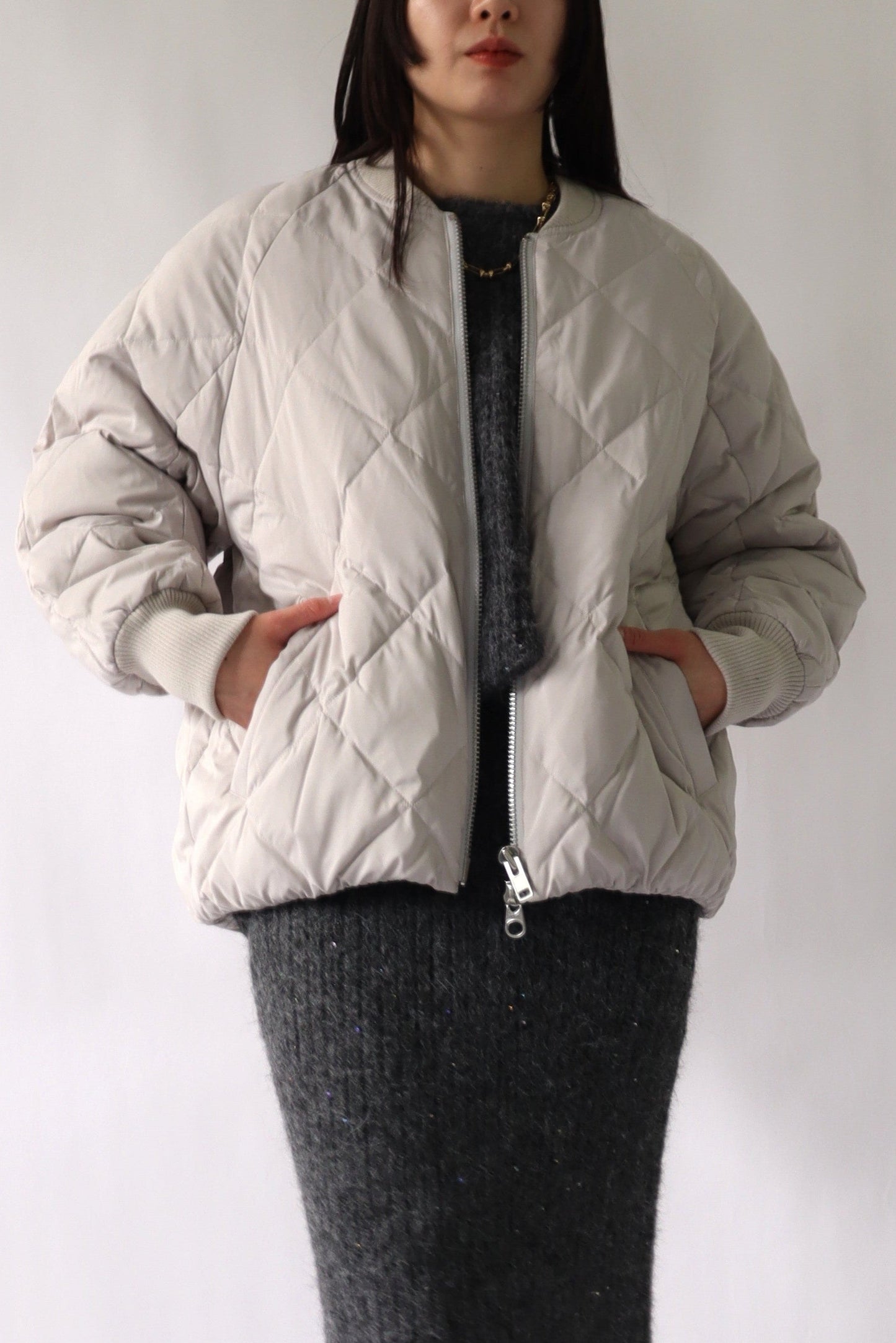 【ACUTA】ストレッチタフタショートダウン