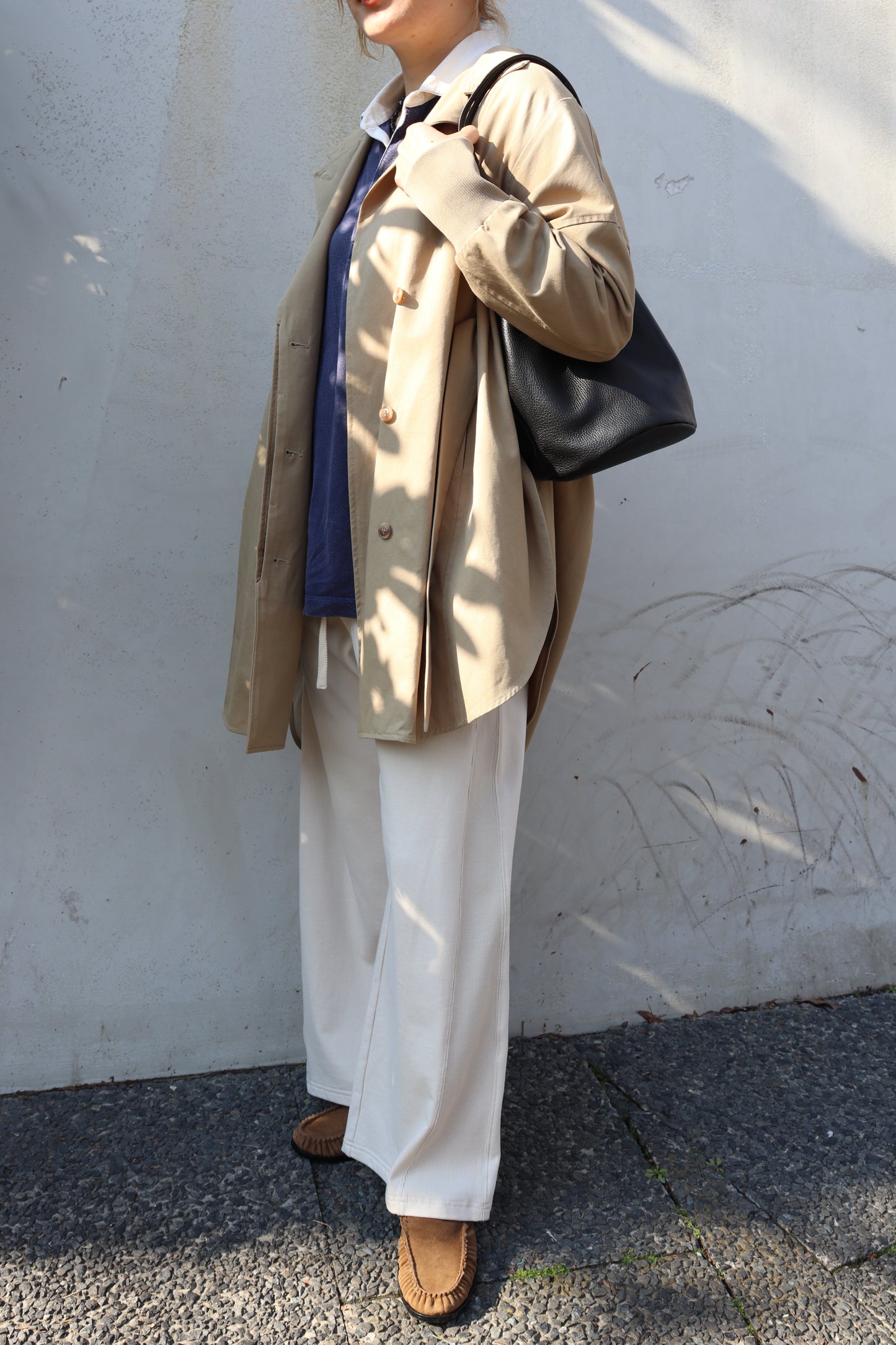 【MILLELA  FIRENZE】 巾着レザーバッグ
