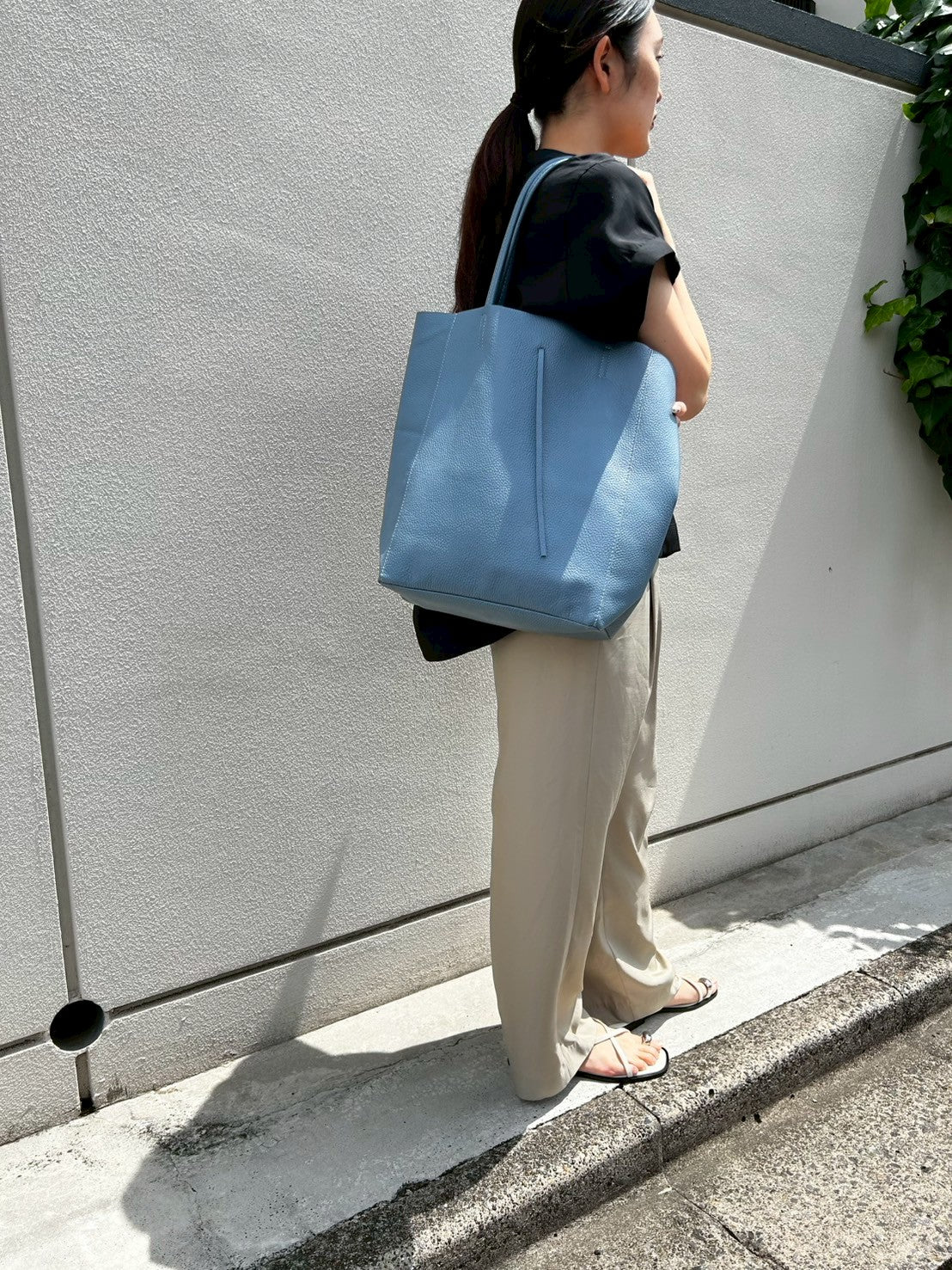 【MILLELA  FIRENZE】【再入荷】レザートートバッグ
