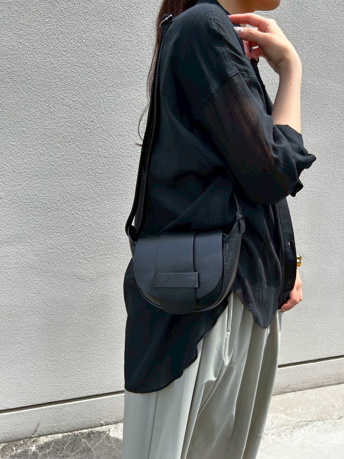 【MILLELA FIRENZE】フラップデザインバッグ