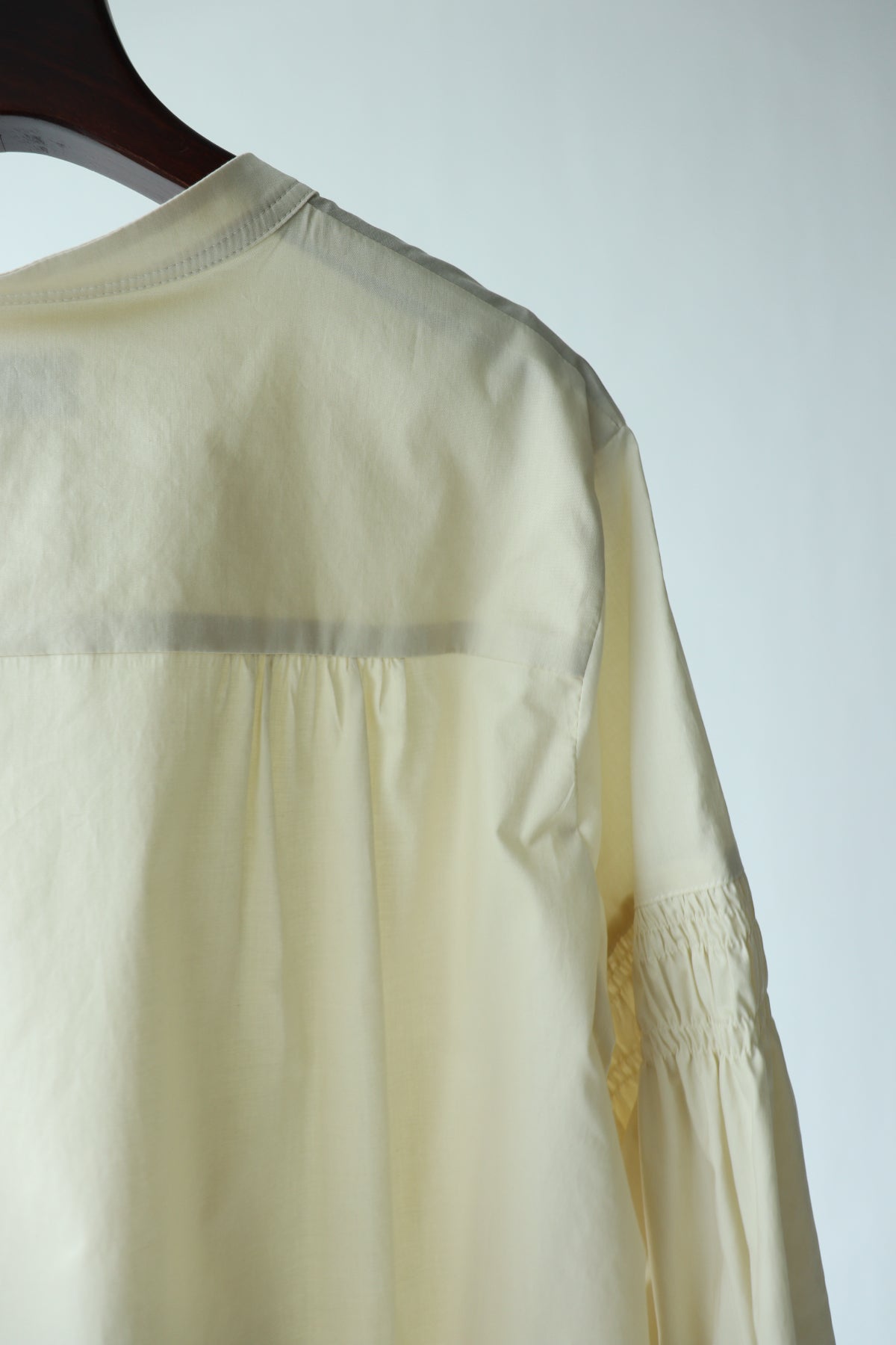 jun mikami dot open-necked shirt-