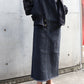 【ACUTA アクータ】ストレッチデニムサロペットスカート