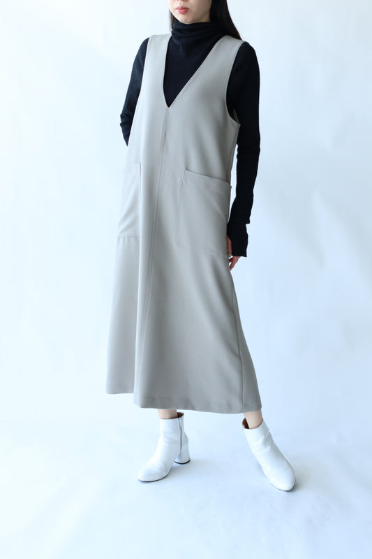 【ACUTA　アクータ】ダブルクロスステッチワンピース